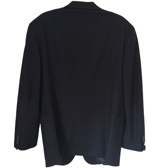 🌿Oscar de la Renta men’s Navy wool blazer, 40R🌿 - Picture 6 of 7